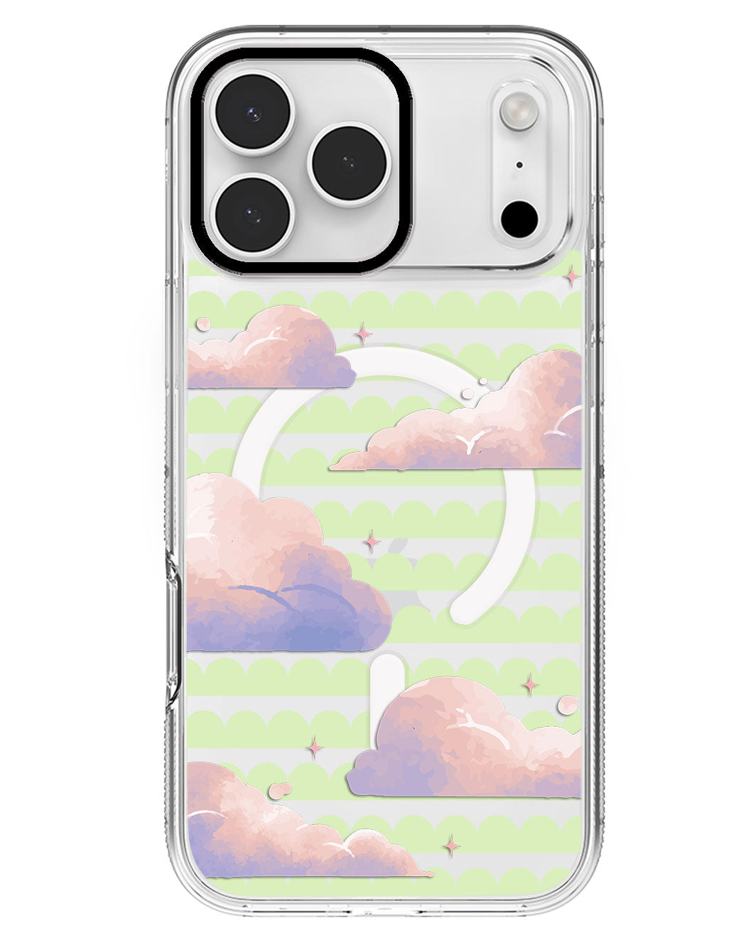 iPhone Rearguard MagSwap - Pastel Clouds