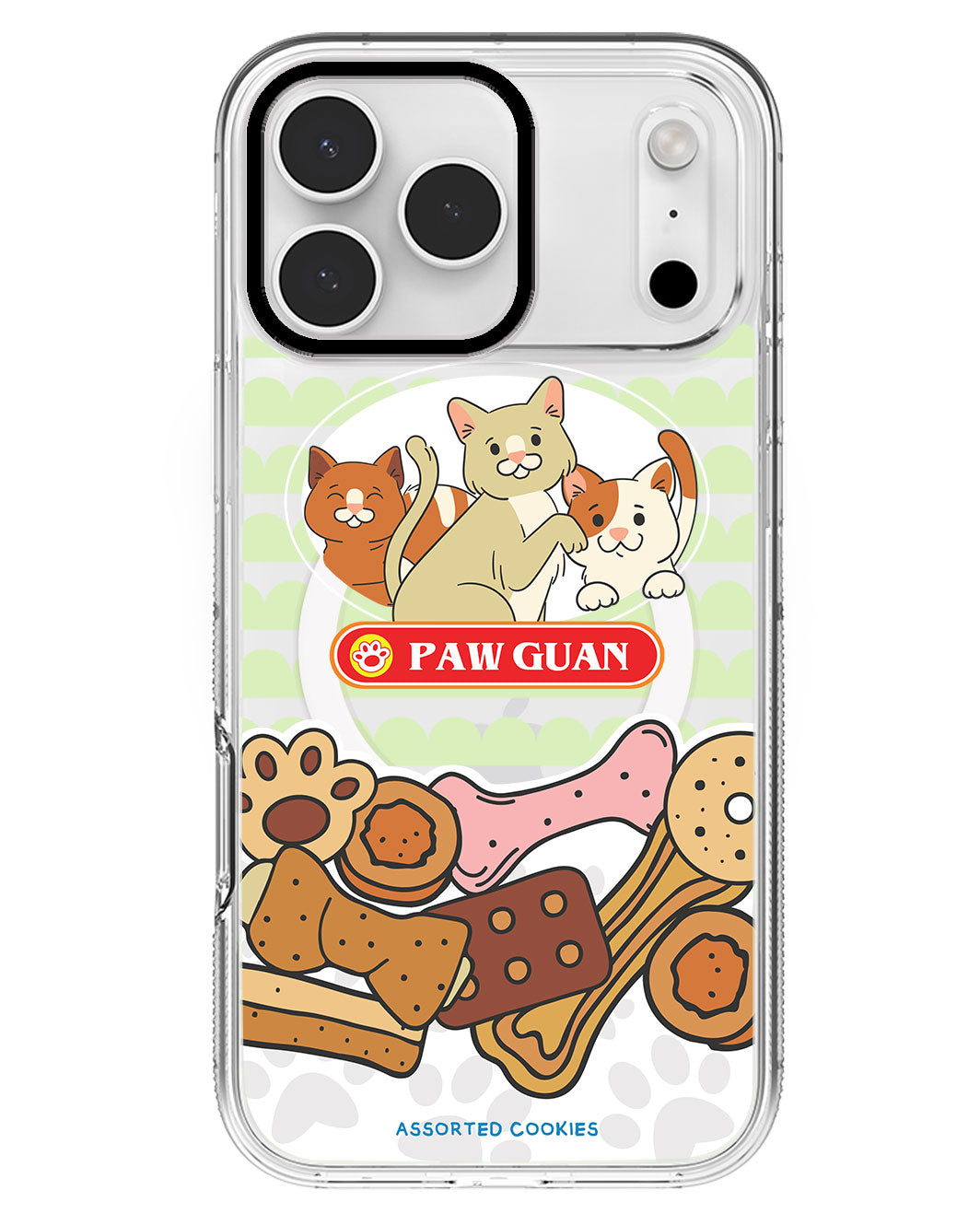iPhone Rearguard MagSwap - Pawguan Cat