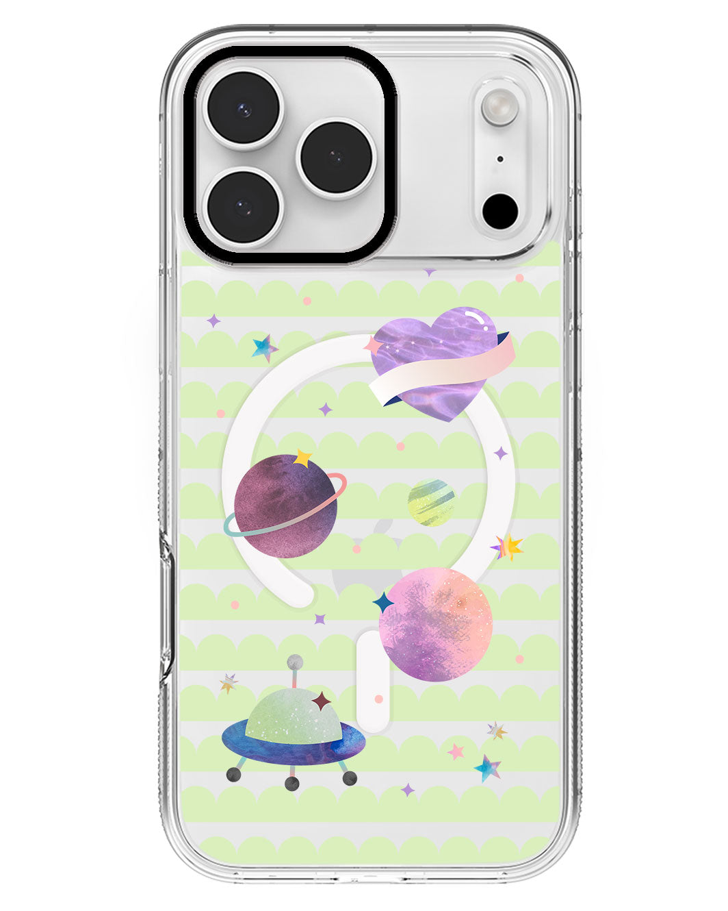 iPhone Rearguard MagSwap - Pink Planet