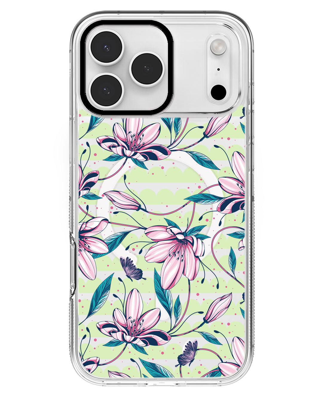 iPhone Rearguard MagSwap - Pink Tulip