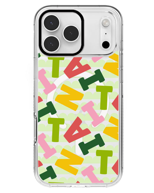 iPhone Rearguard MagSwap - Scattered Monogram 3.0