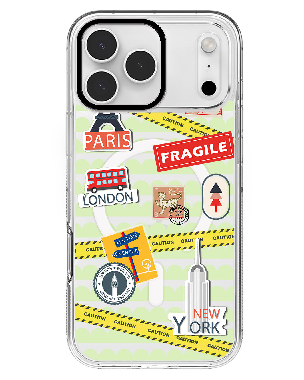 iPhone Rearguard MagSwap - Travel Sticker