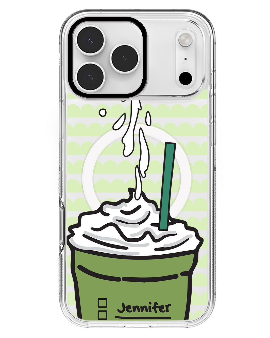 iPhone Rearguard MagSwap - Matcha Frappe