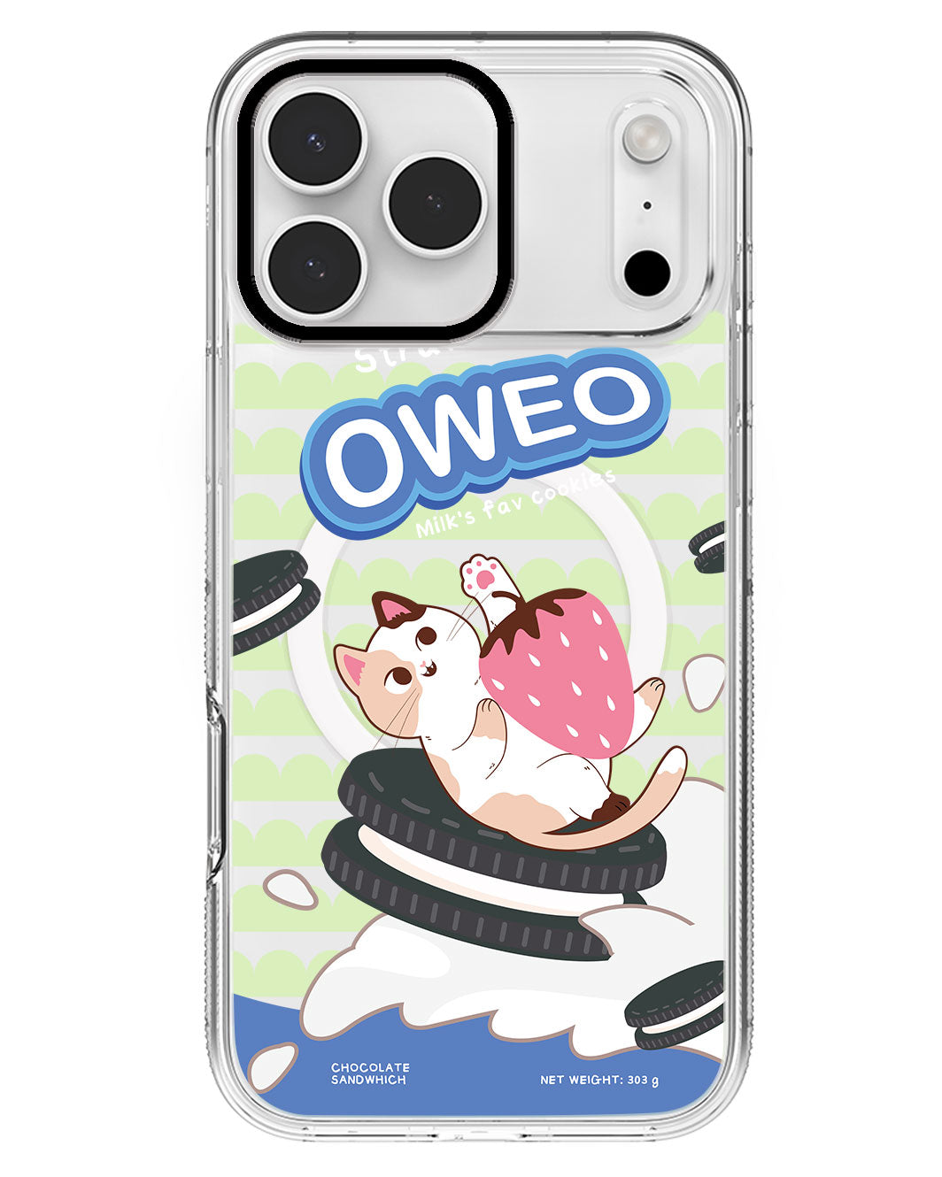 iPhone Rearguard MagSwap - Oweo Cat
