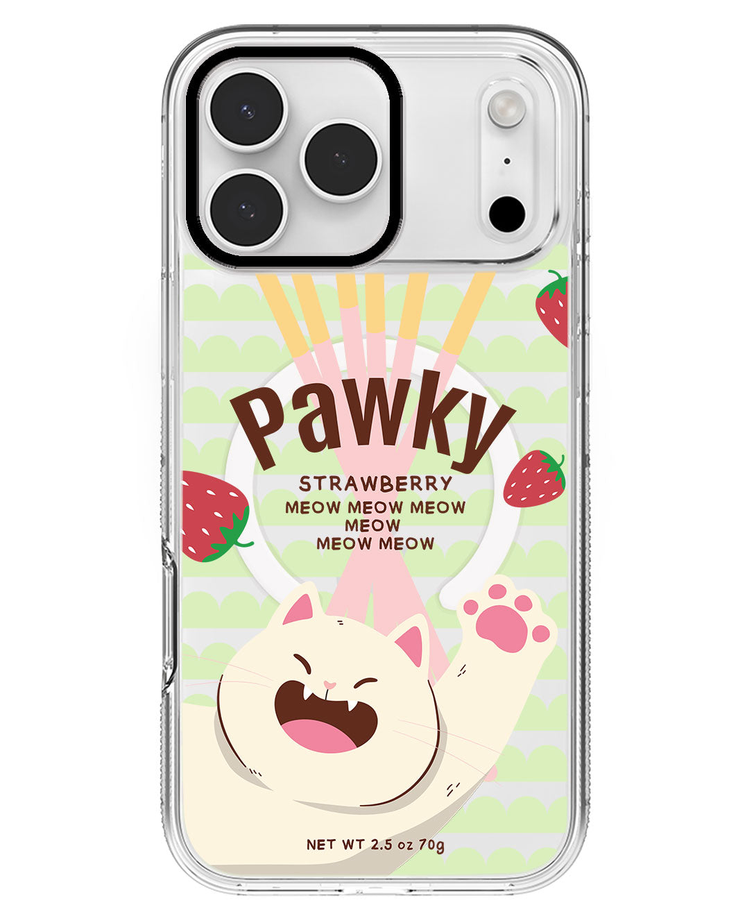 iPhone Rearguard MagSwap - Pawky Cat