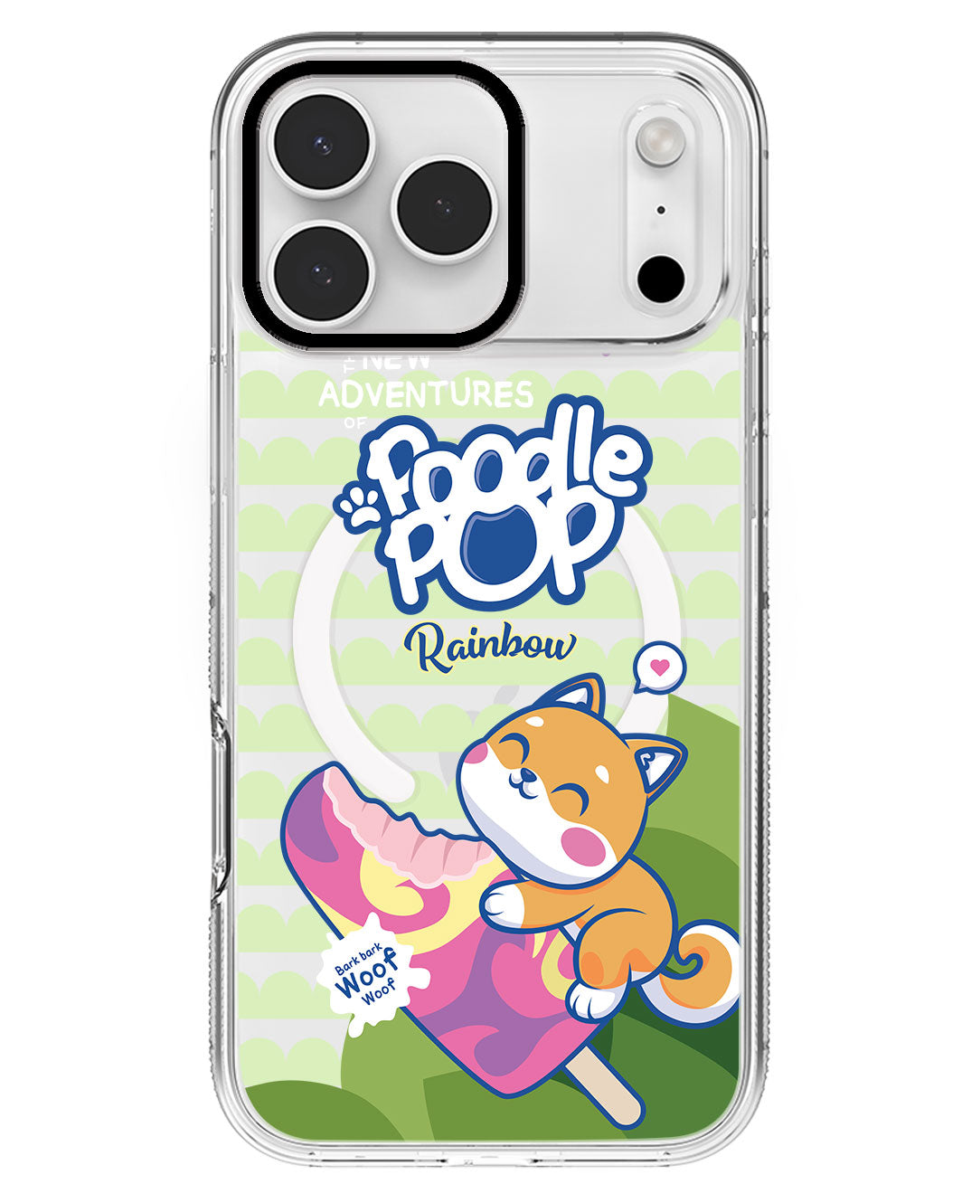 iPhone Rearguard MagSwap - Poodle Pop
