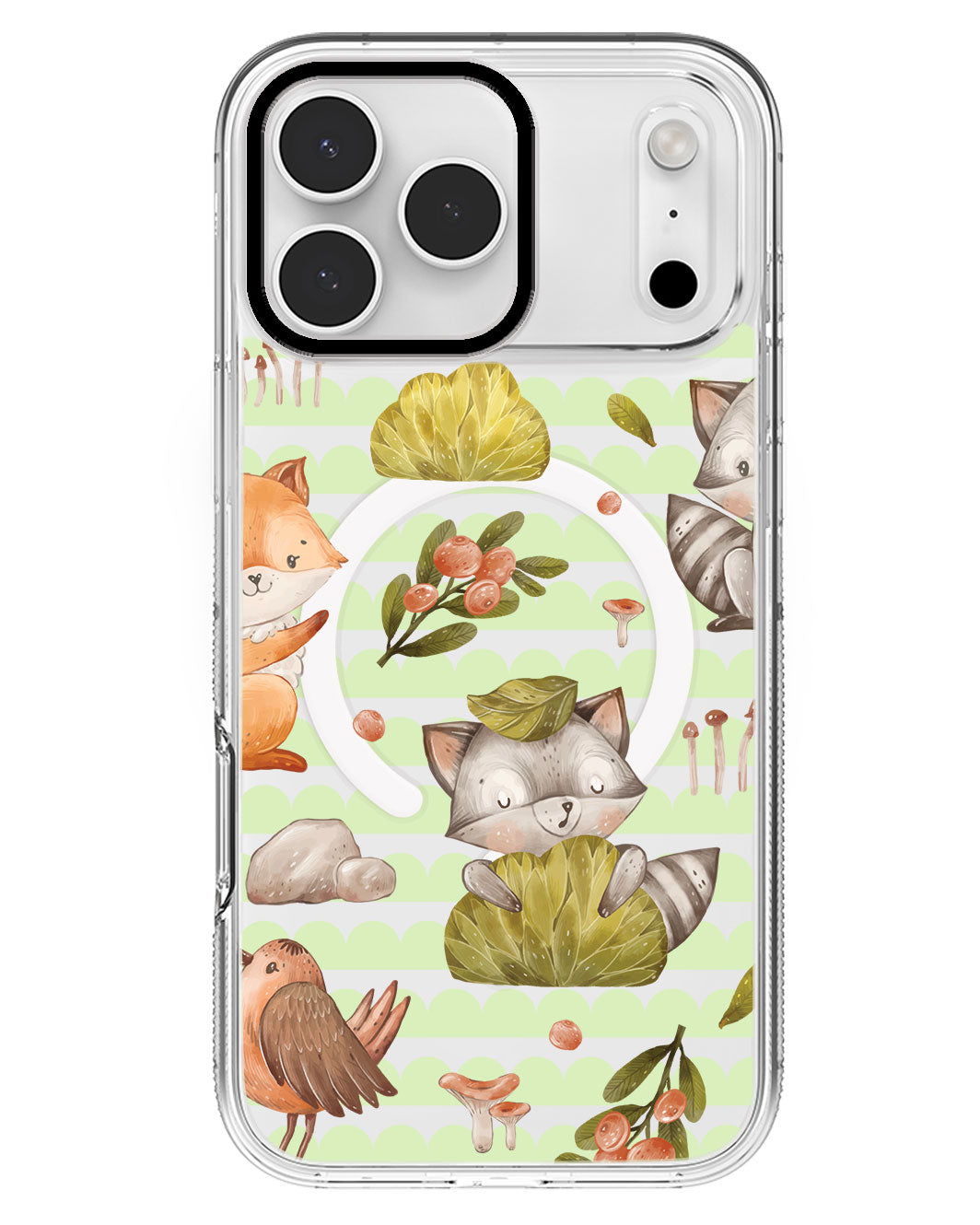 iPhone Rearguard MagSwap - Racoon and Friends