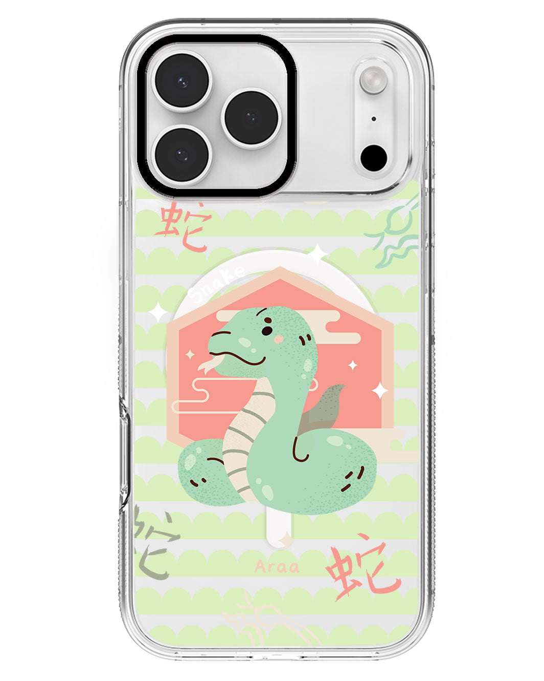 iPhone Rearguard MagSwap - Snake (Chinese Zodiac / Shio)