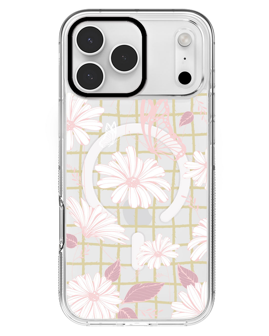 iPhone Rearguard MagSwap - Butterfly & Daisy