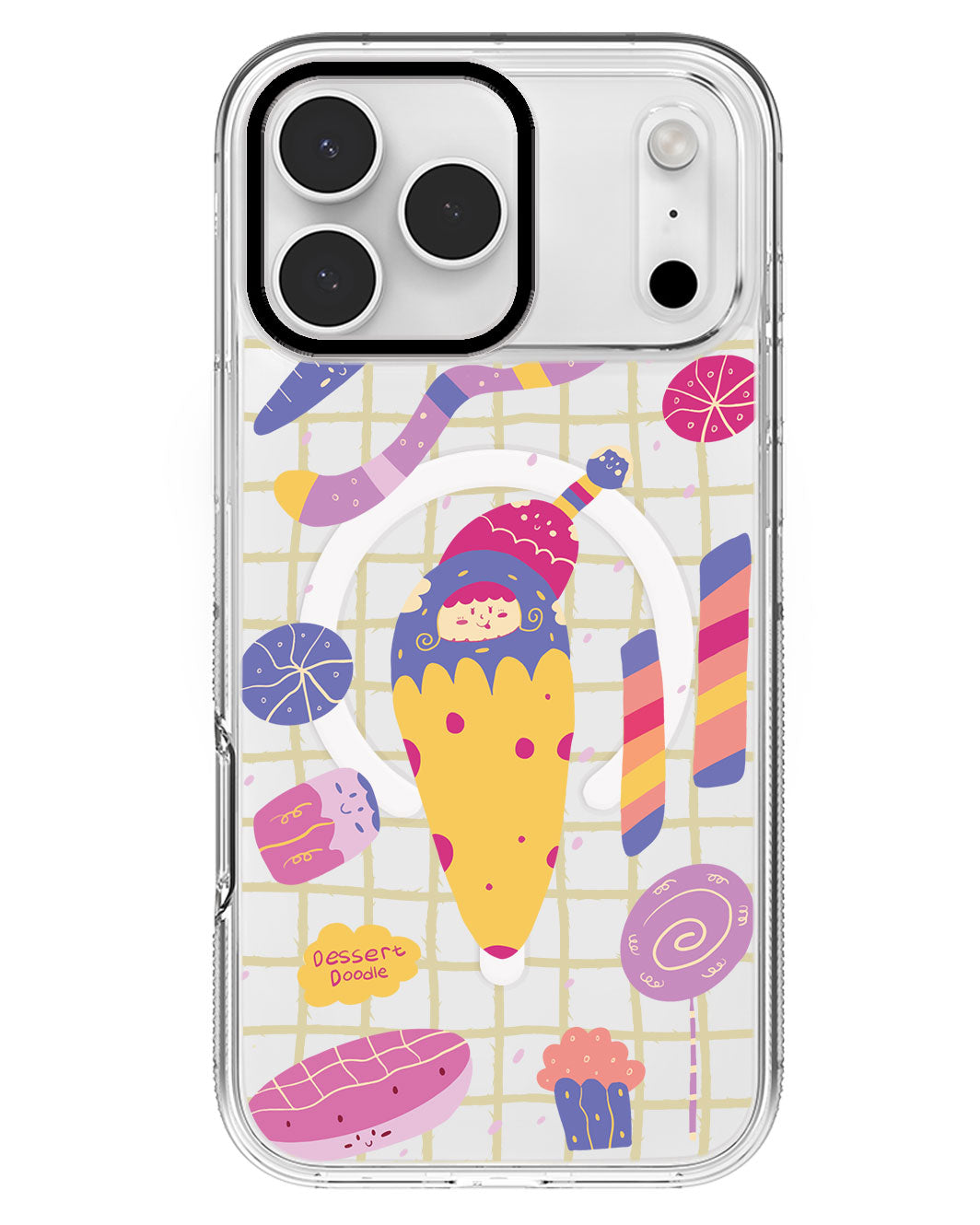 iPhone Rearguard MagSwap - Dessert Doodle