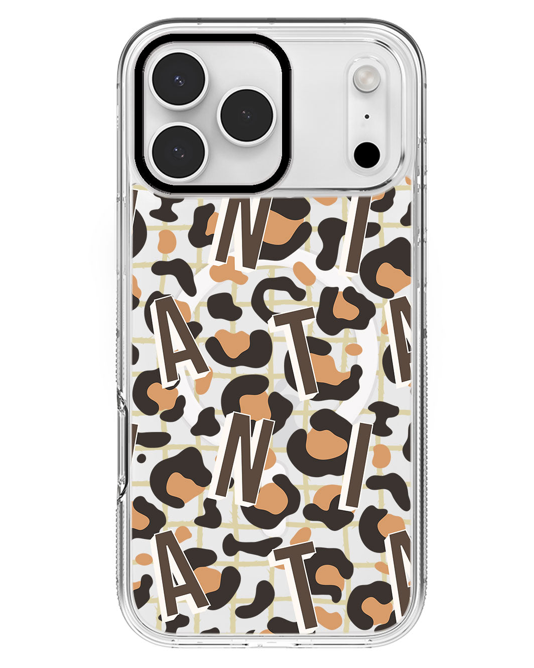 iPhone Rearguard MagSwap - CUSTOM MONOGRAM 3.0 Leopard 2.0
