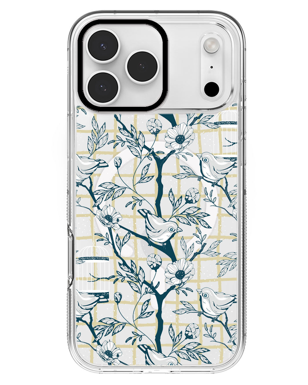 iPhone Rearguard MagSwap - Lovebird Monochrome