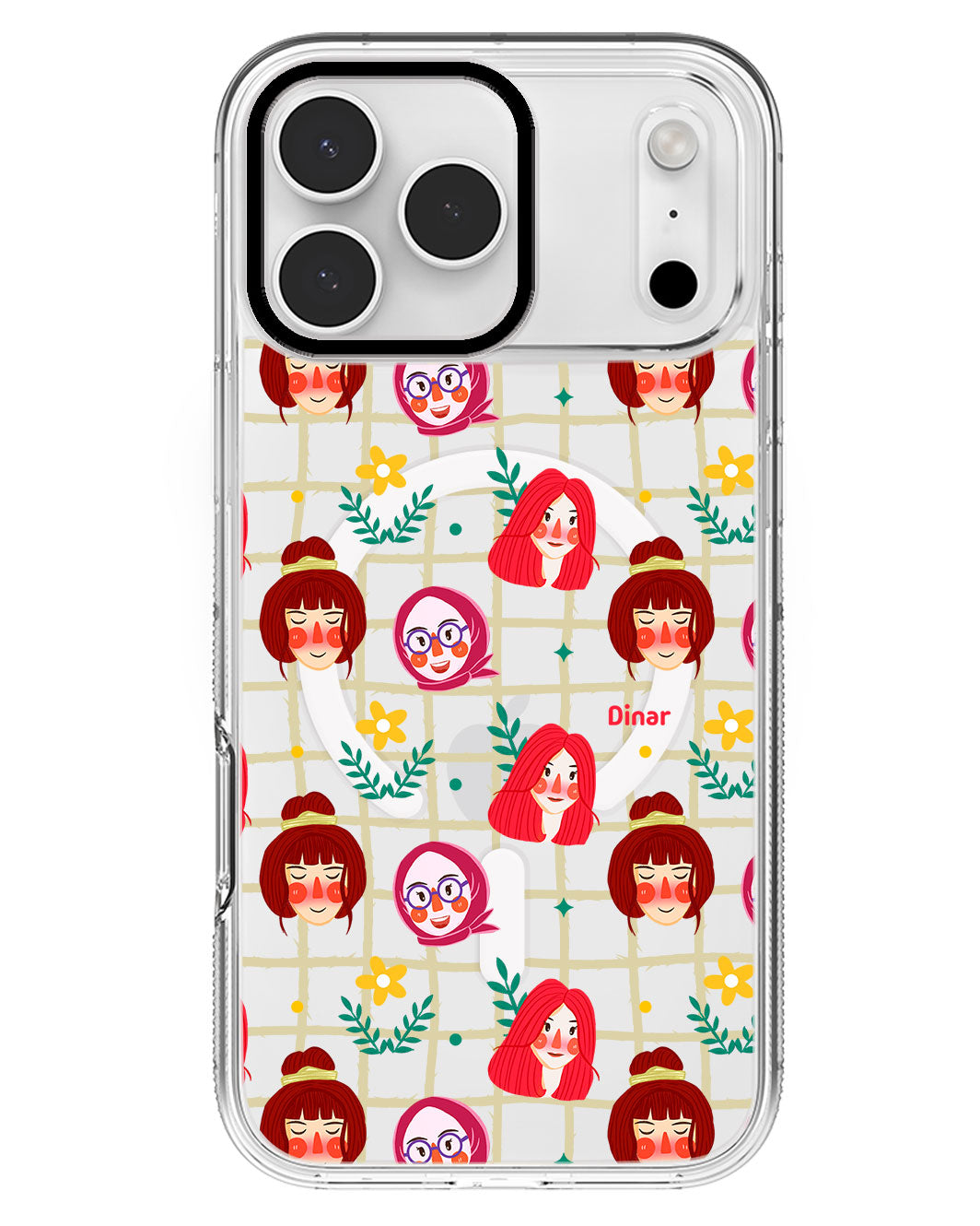 iPhone Rearguard MagSwap - Lovely Faces