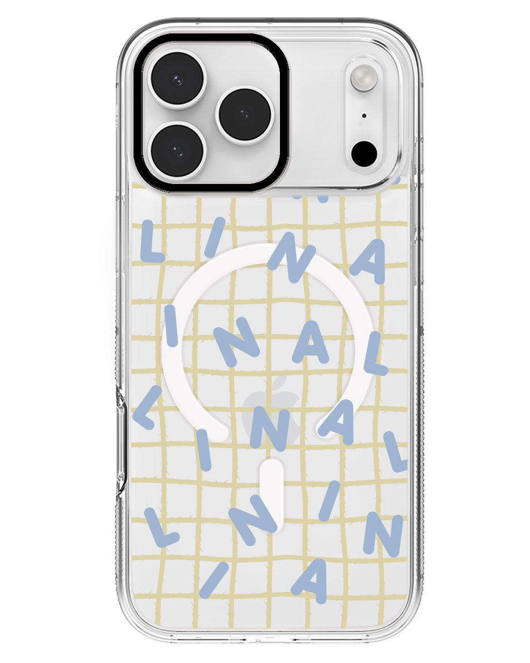 iPhone Rearguard MagSwap - CUSTOM MONOGRAM 2.0 Blue