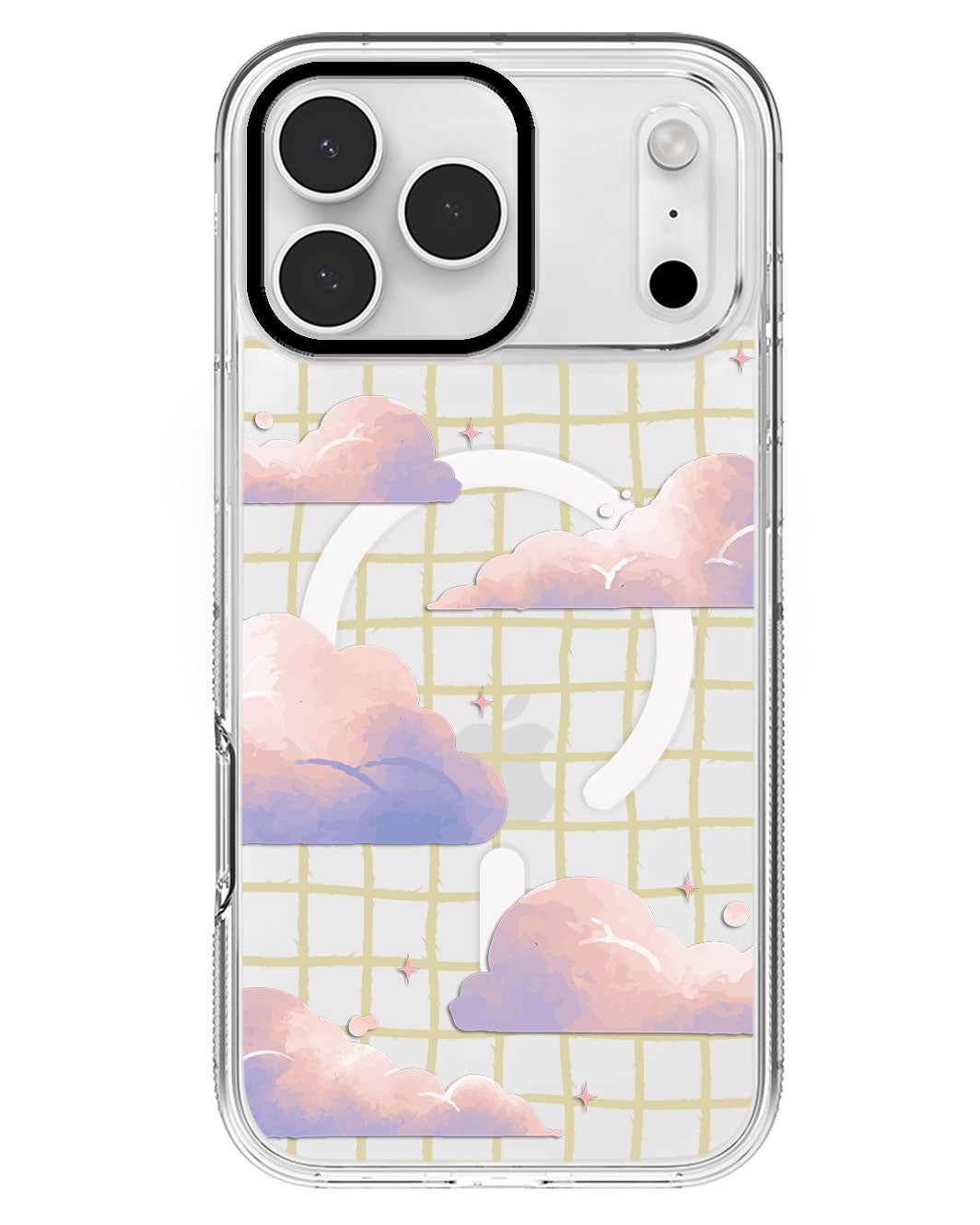 iPhone Rearguard MagSwap - Pastel Clouds