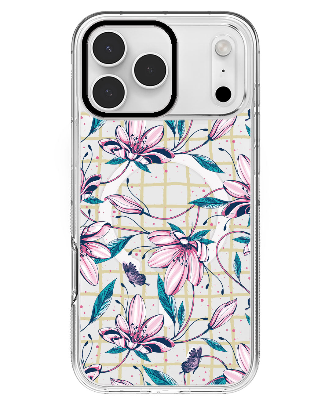 iPhone Rearguard MagSwap - Pink Tulip