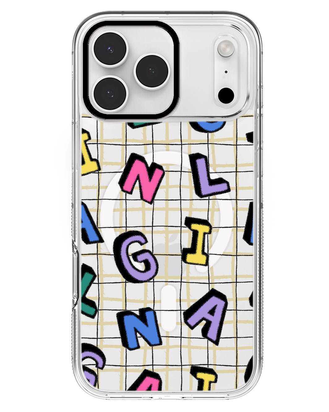 iPhone Rearguard MagSwap - Playful Monogram 2.0