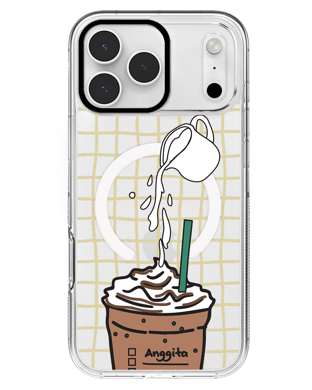 iPhone Rearguard MagSwap - Coffee Frappe