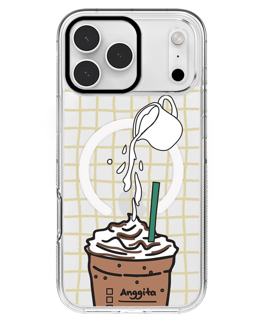 iPhone Rearguard MagSwap - Coffee Frappe