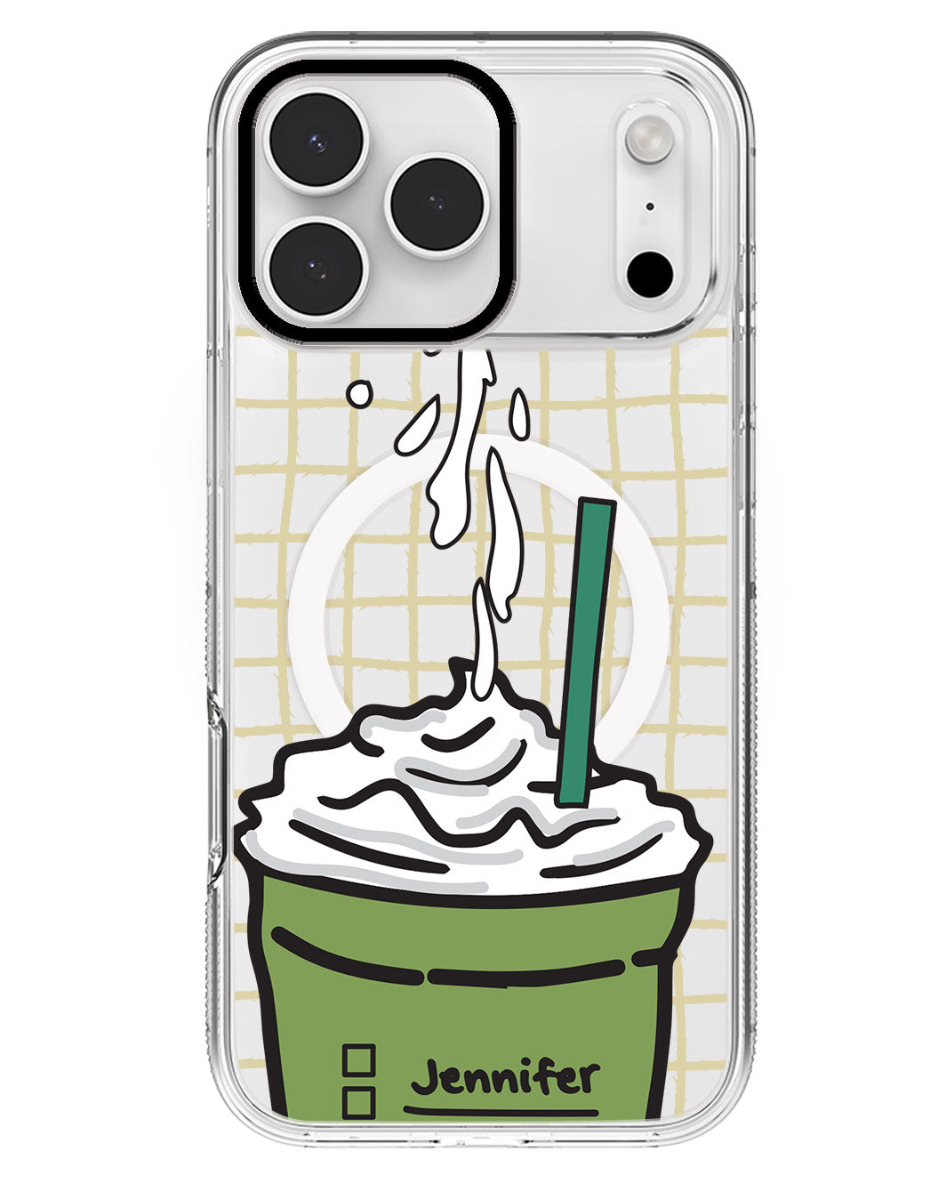 iPhone Rearguard MagSwap - Matcha Frappe
