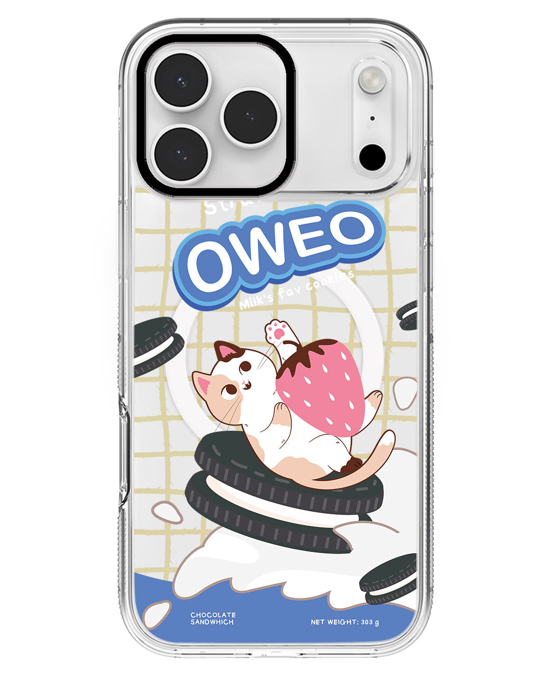 iPhone Rearguard MagSwap - Oweo Cat