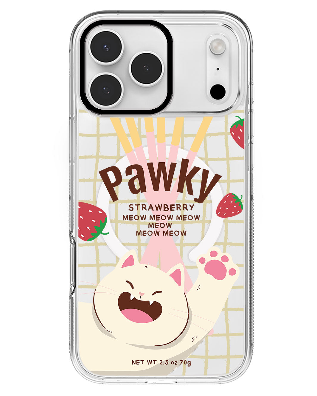 iPhone Rearguard MagSwap - Pawky Cat
