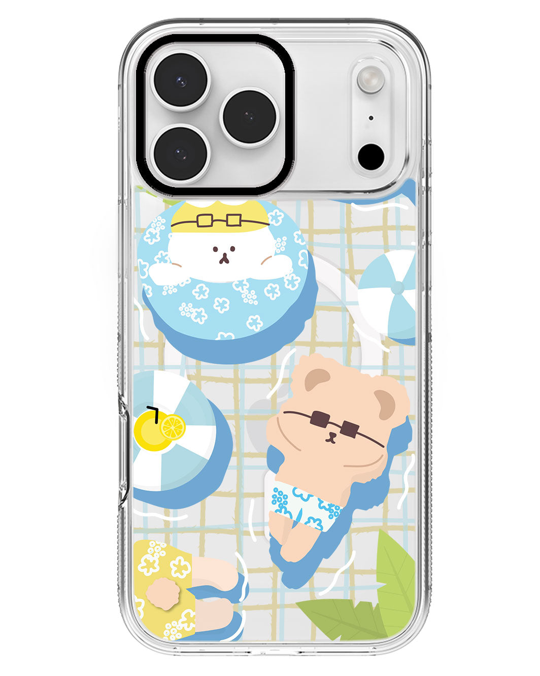 iPhone Rearguard MagSwap - Pool Party Blue