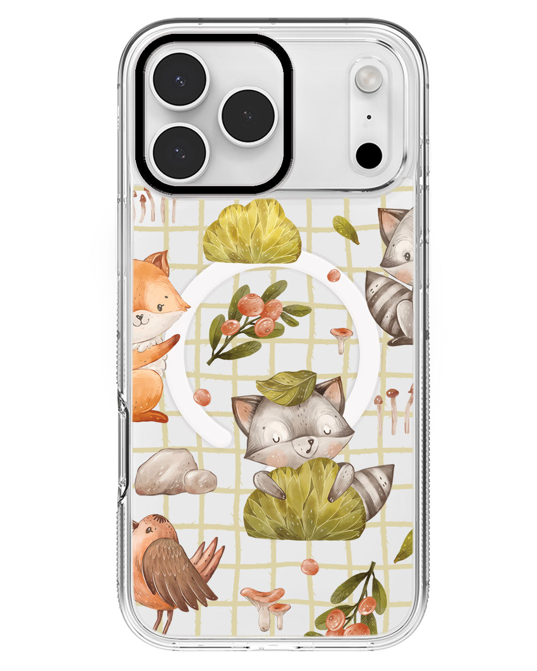 iPhone Rearguard MagSwap - Racoon and Friends