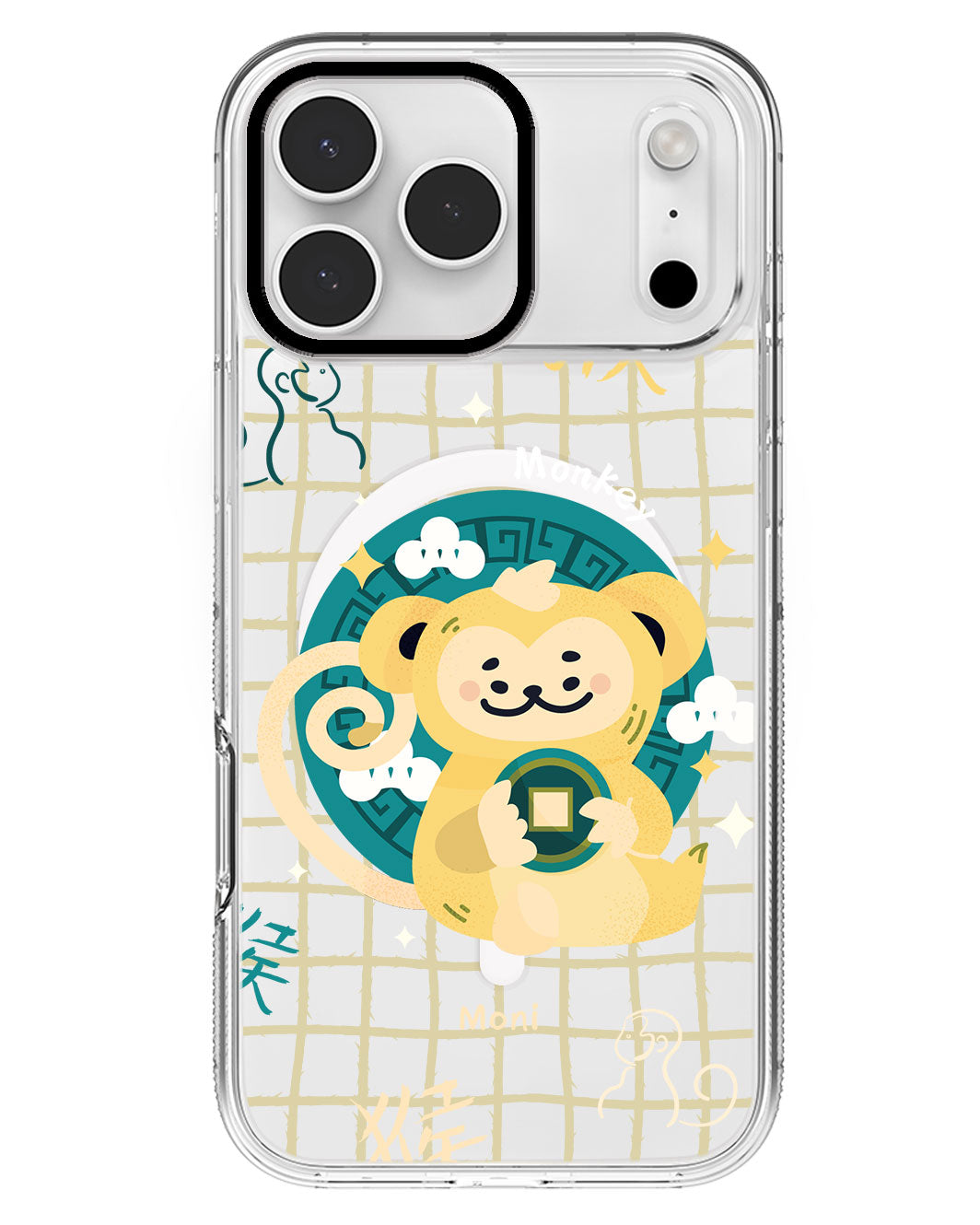 iPhone Rearguard MagSwap - Monkey (Chinese Zodiac / Shio)