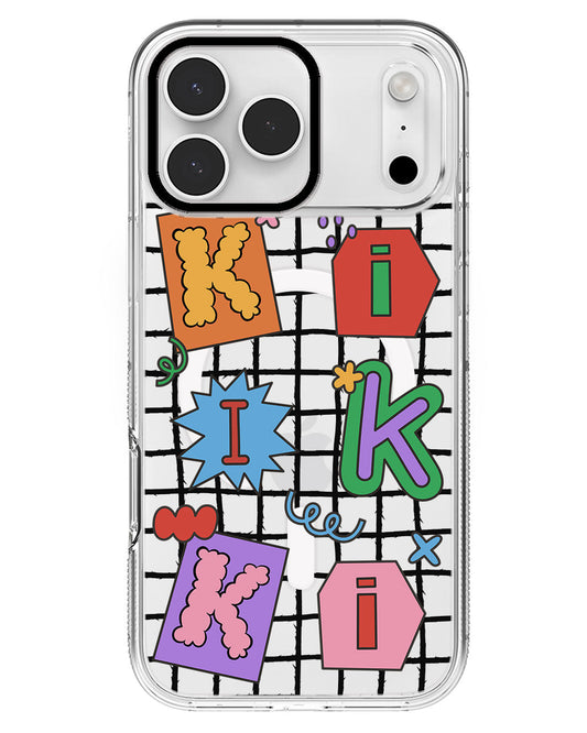 iPhone Rearguard MagSwap - Adorable Monogram