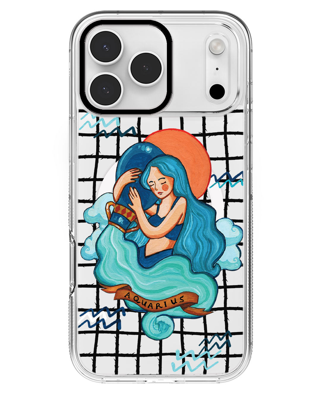 iPhone Rearguard MagSwap - Aquarius