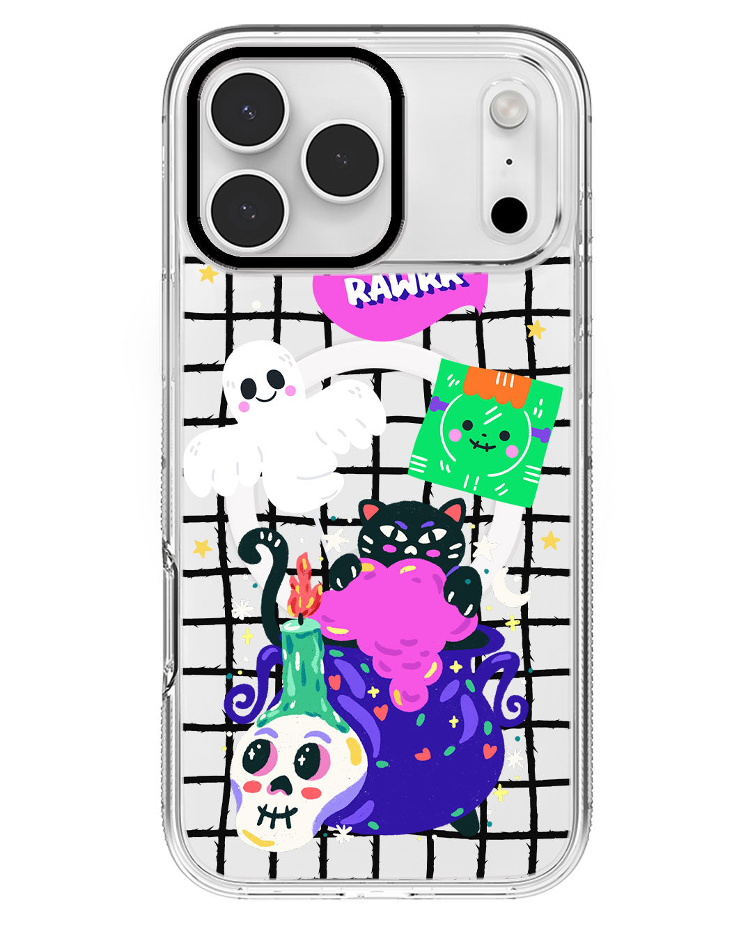 iPhone Rearguard MagSwap - Cat Monster