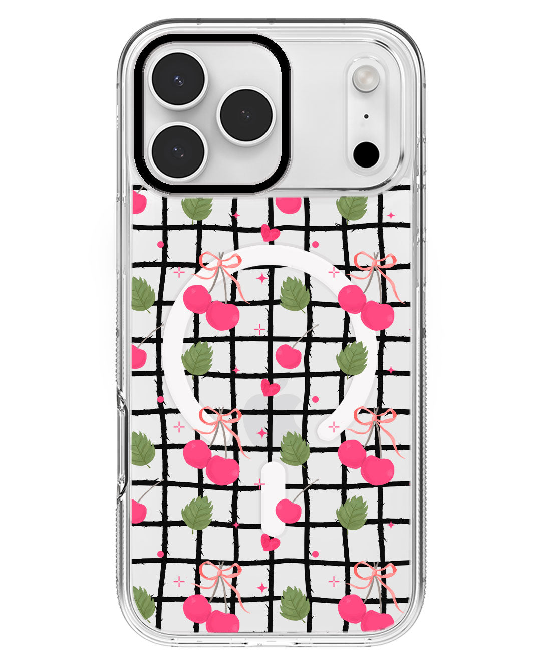 iPhone Rearguard MagSwap - Coquette Cherry