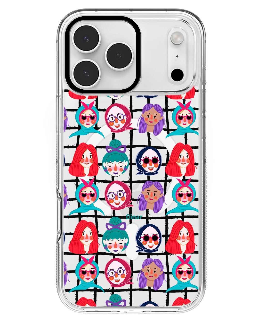 iPhone Rearguard MagSwap - Cute Sweety Faces