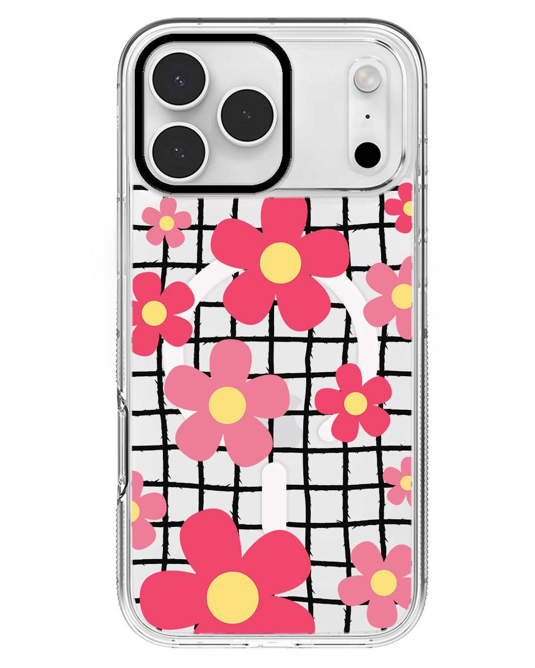 iPhone Rearguard MagSwap - Daisy Blush