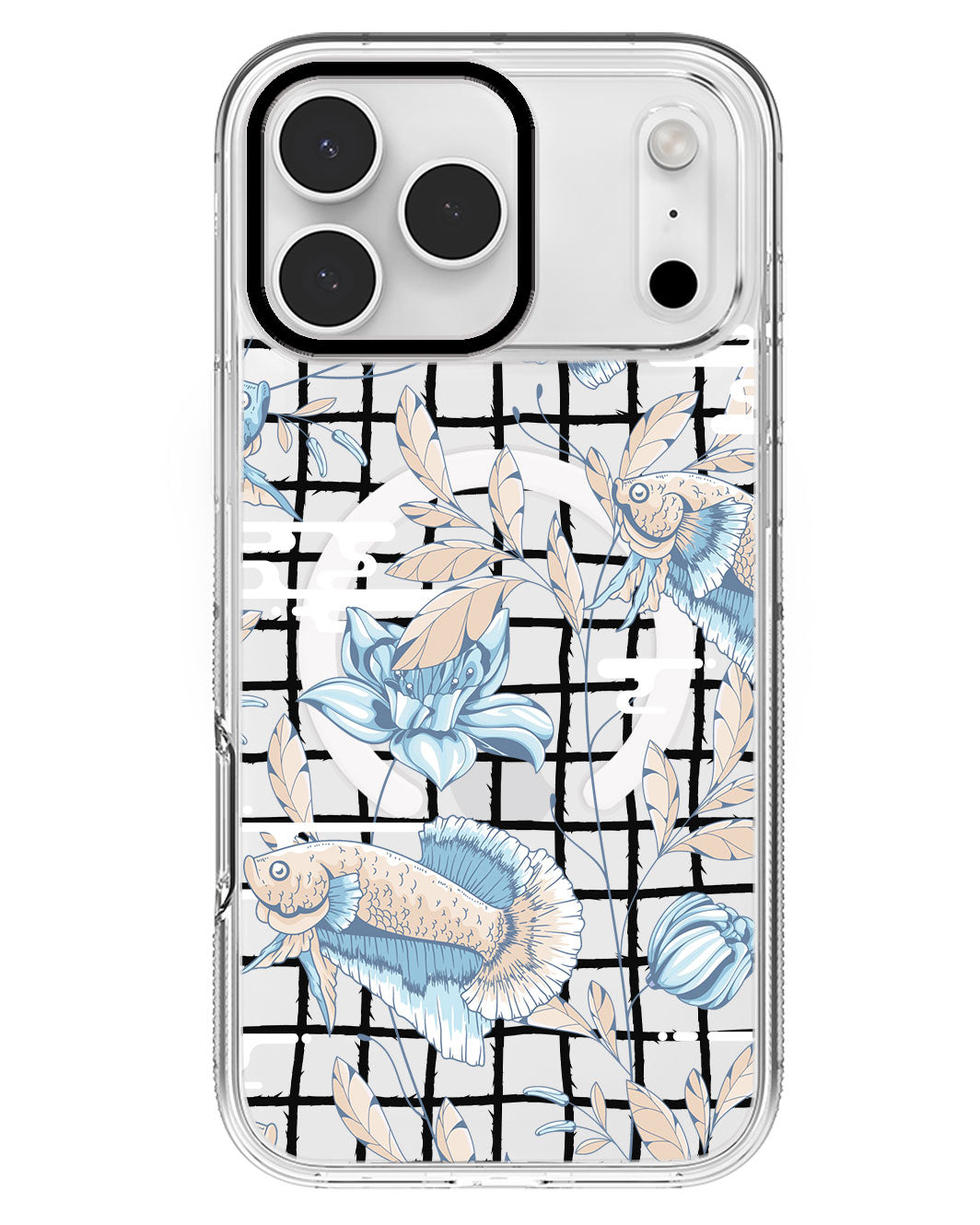 iPhone Rearguard MagSwap - Fish & Floral 4.0