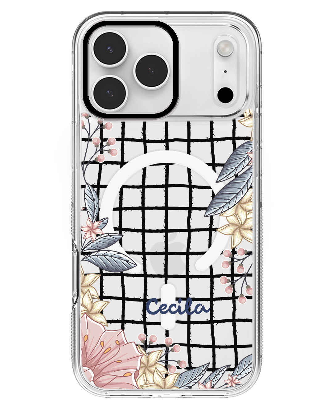 iPhone Rearguard MagSwap - Pink Florals