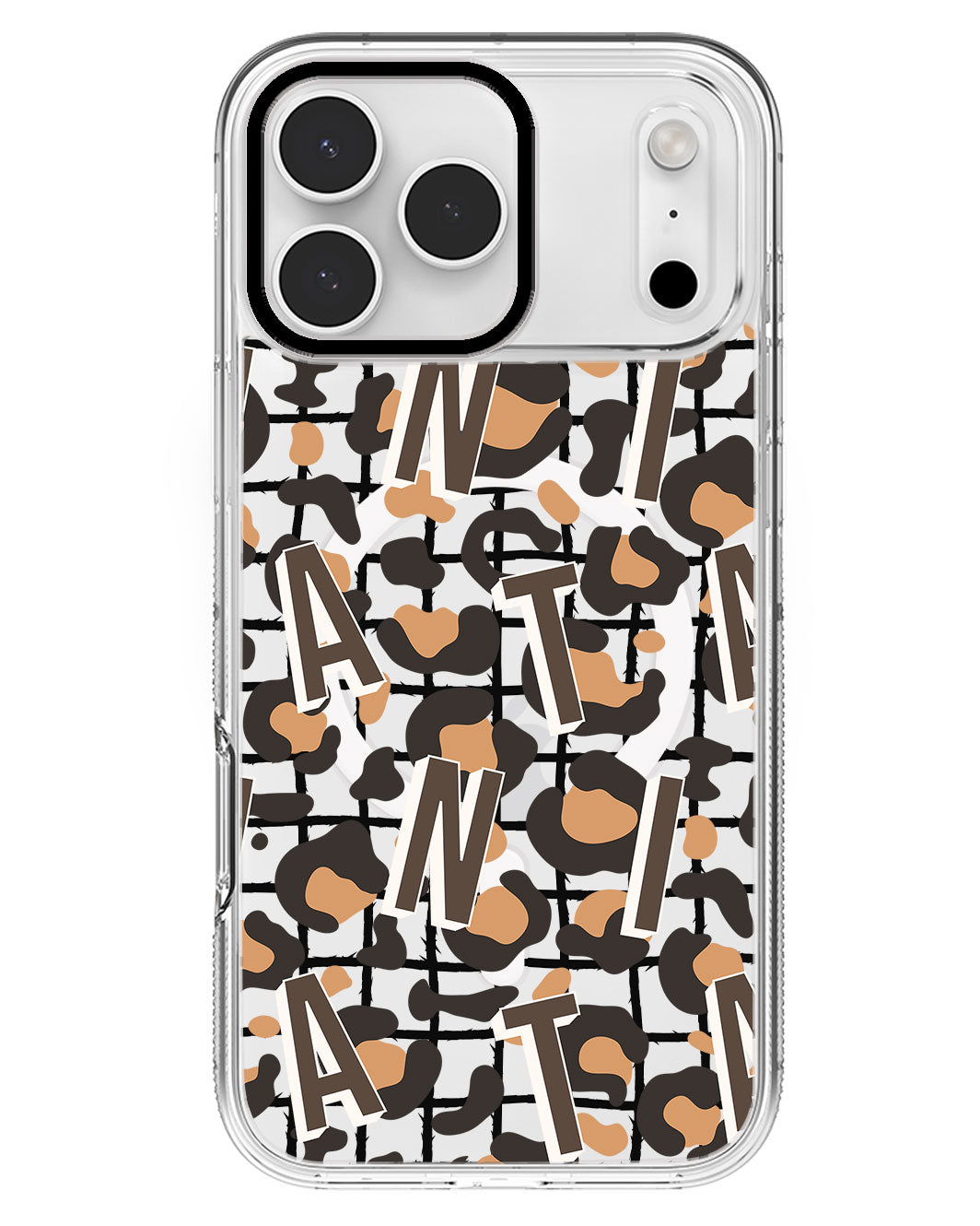 iPhone Rearguard MagSwap - CUSTOM MONOGRAM 3.0 Leopard 2.0