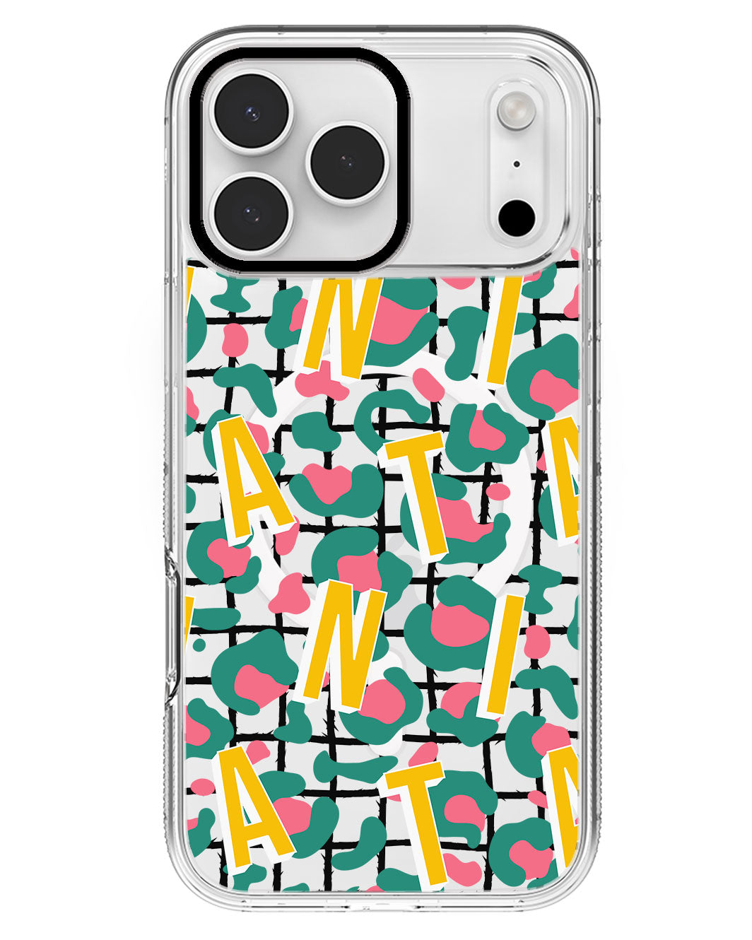 iPhone Rearguard MagSwap - CUSTOM MONOGRAM 3.0 Leopard 4.0