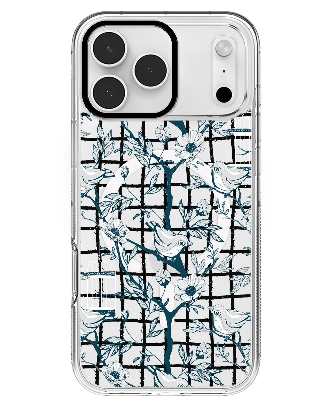 iPhone Rearguard MagSwap - Lovebird Monochrome