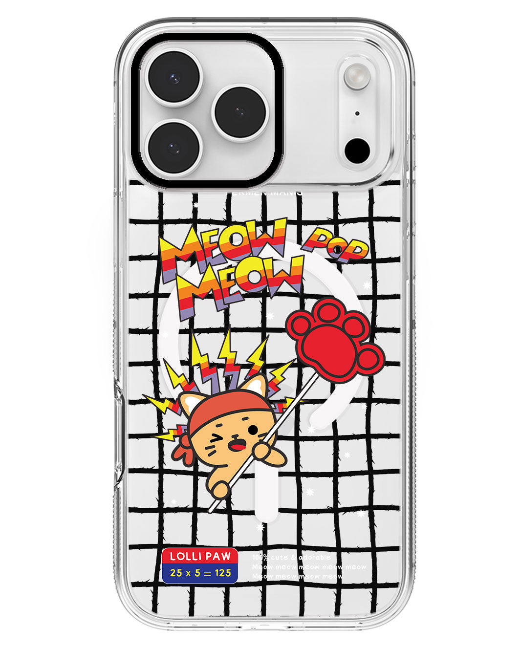 iPhone Rearguard MagSwap - Meow Pop 1.0
