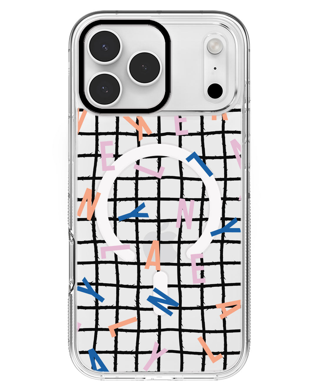 iPhone Rearguard MagSwap - CUSTOM MONOGRAM 1.0 Rainbow