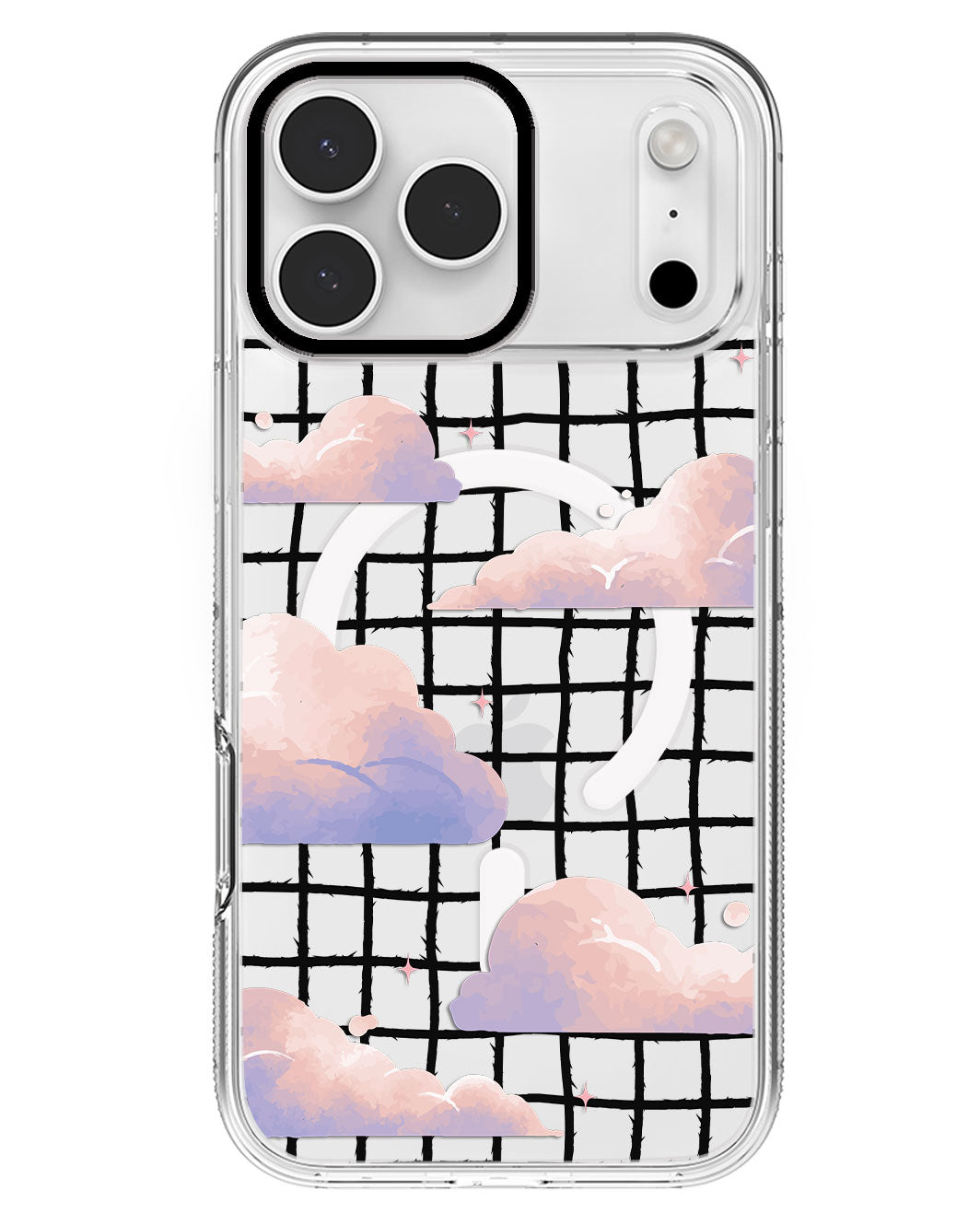 iPhone Rearguard MagSwap - Pastel Clouds