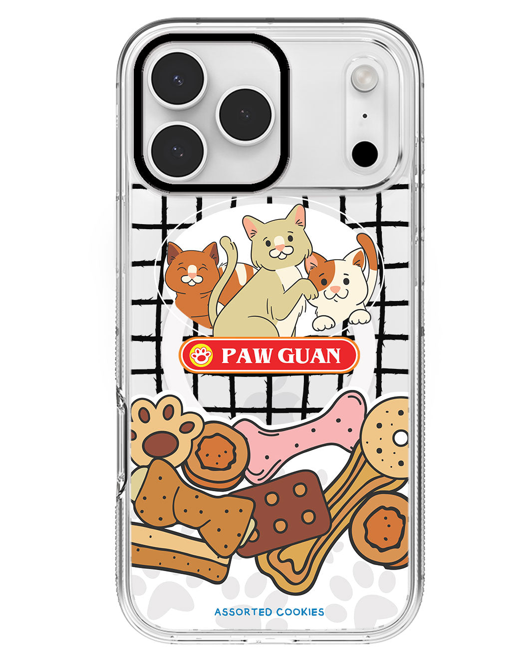 iPhone Rearguard MagSwap - Pawguan Cat