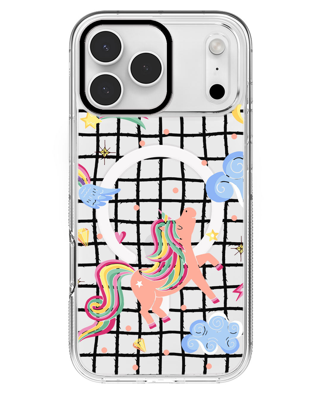 iPhone Rearguard MagSwap - Pegasus in Fairytale