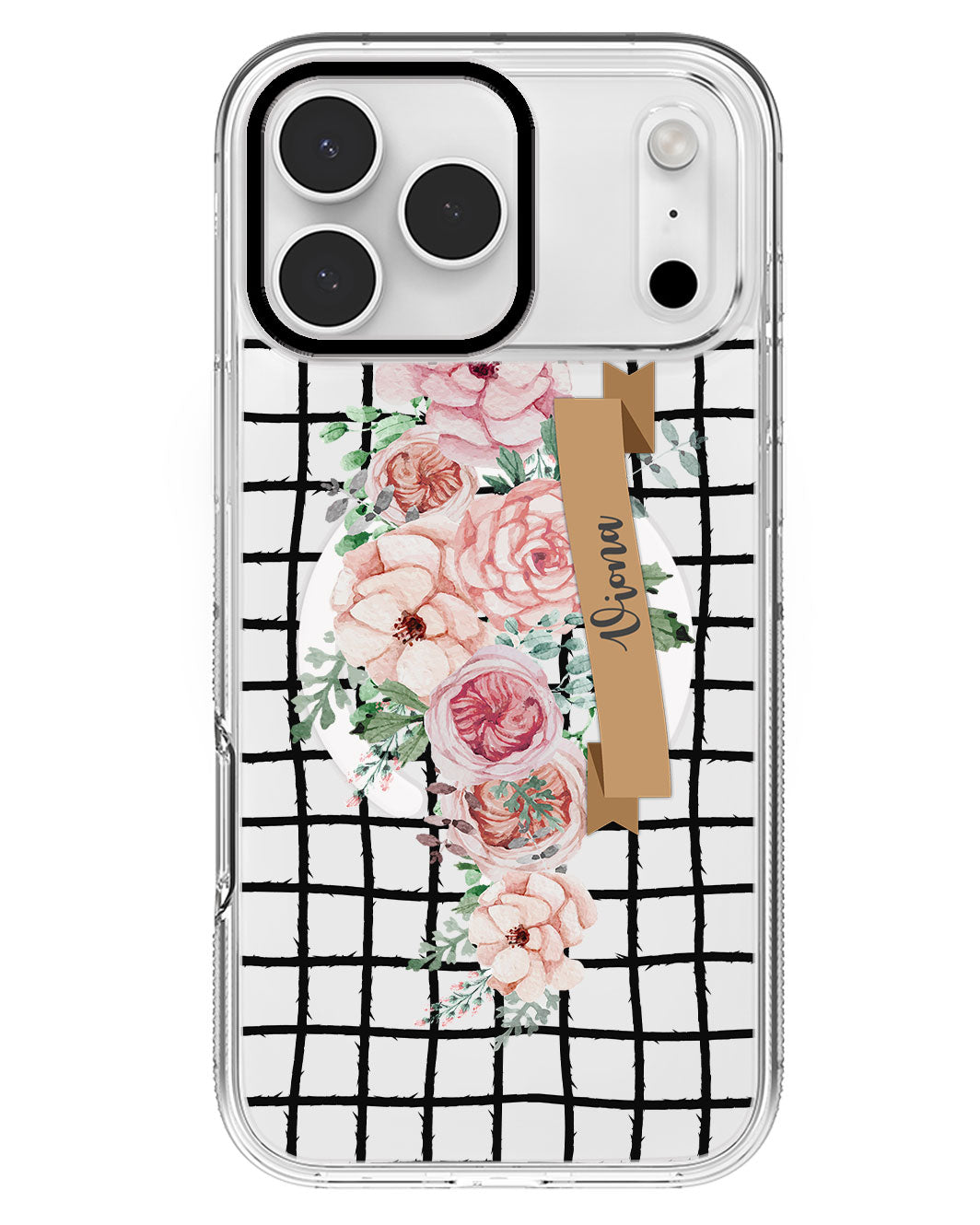 iPhone Rearguard MagSwap - Peony