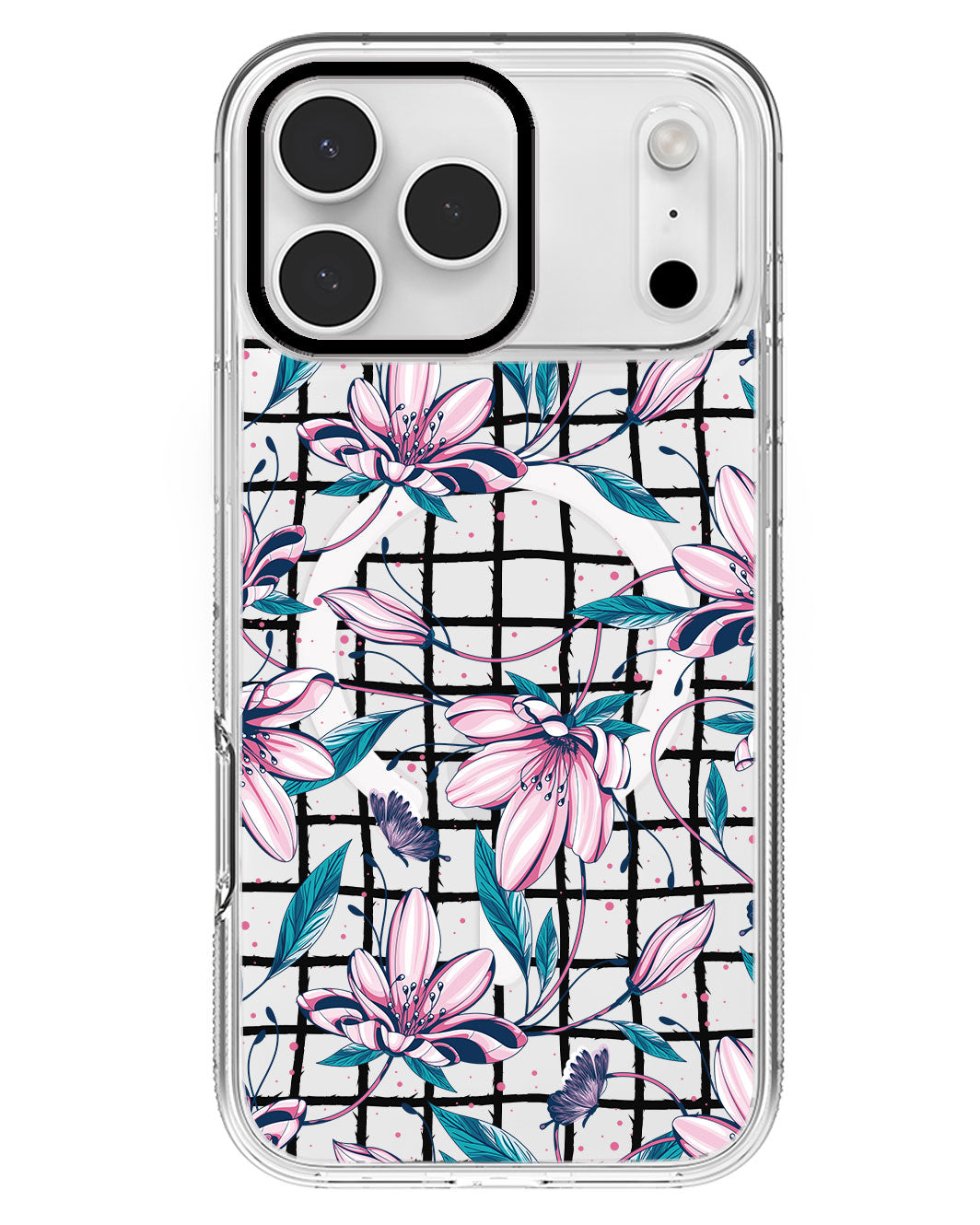 iPhone Rearguard MagSwap - Pink Tulip