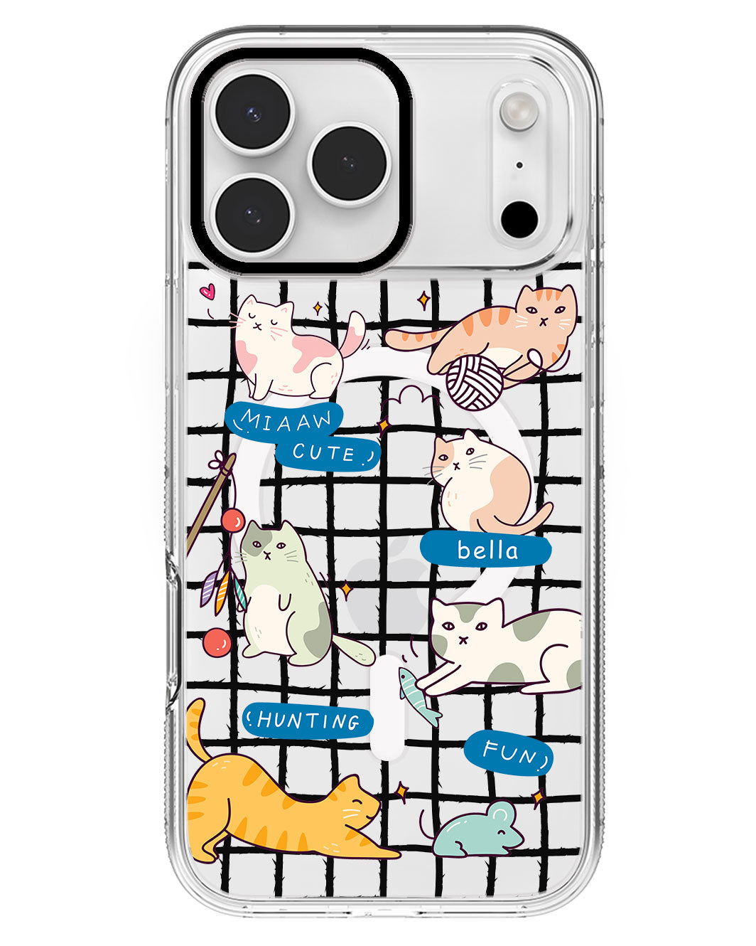 iPhone Rearguard MagSwap - Playful Cat 2.0
