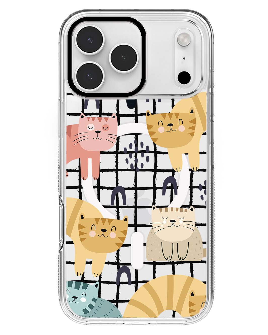 iPhone Rearguard MagSwap - Rainbow Meow