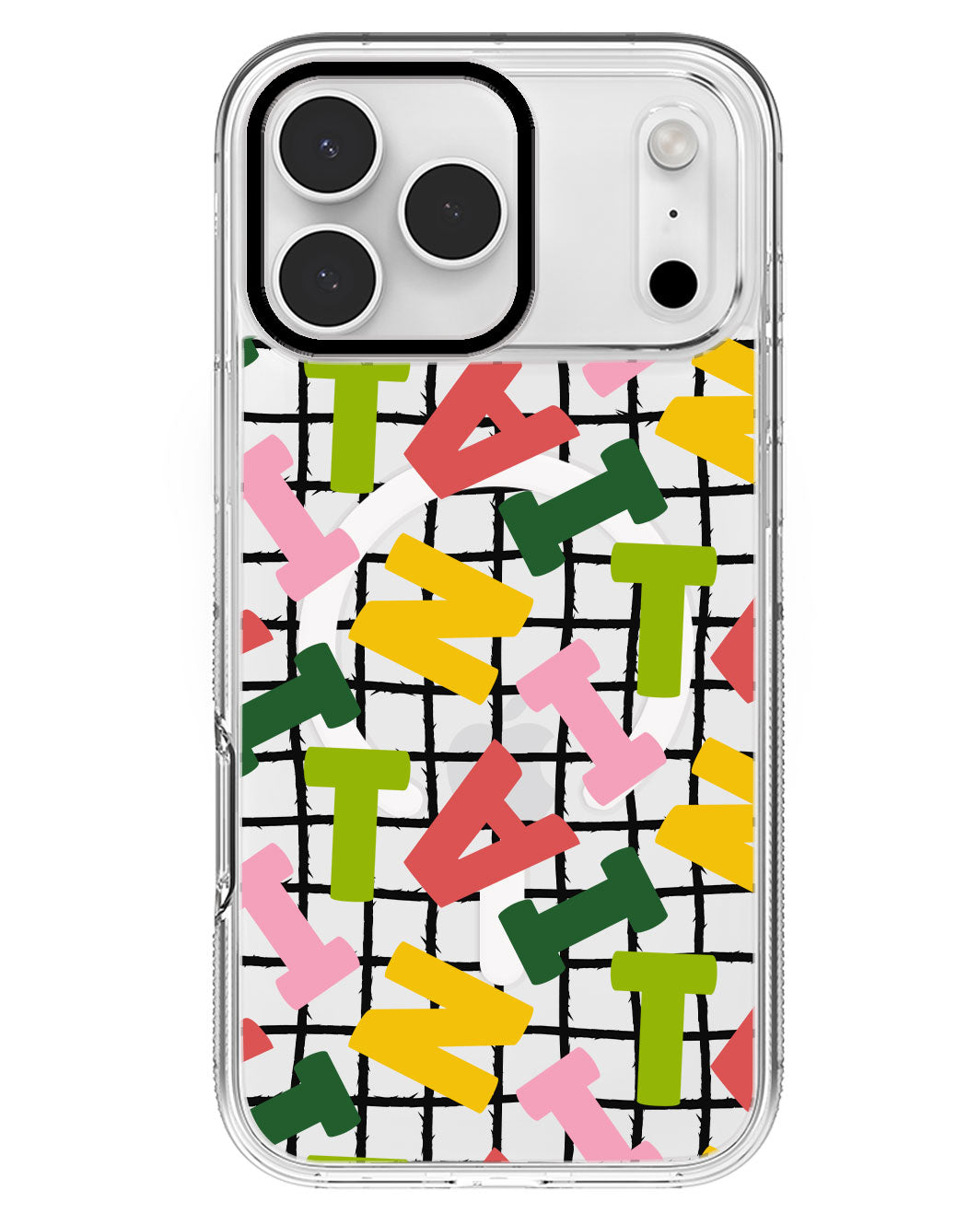 iPhone Rearguard MagSwap - Scattered Monogram 3.0